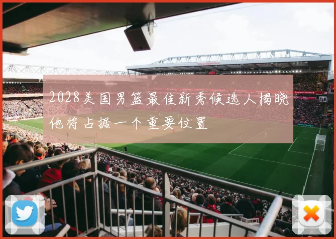 2028美国男篮最佳新秀候选人揭晓他将占据一个重要位置